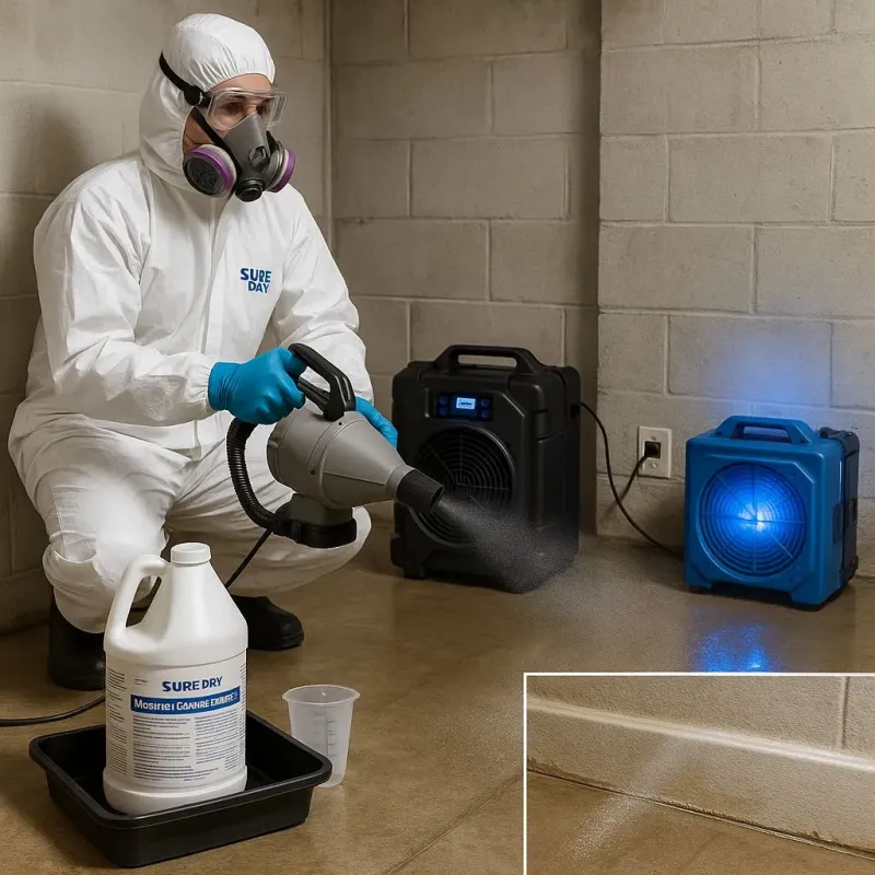 Sanitization and Odor Removal process in Harrisonburg, VA